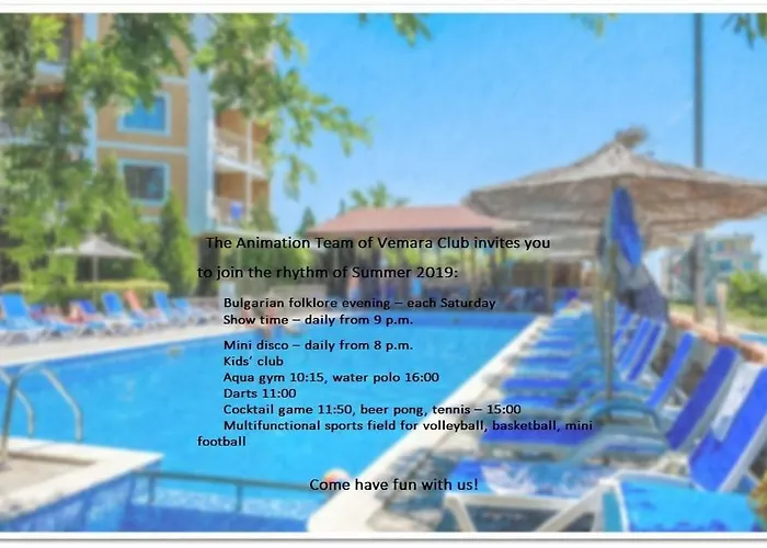 Vemara Club And - Free Parking And Free Access Obsor